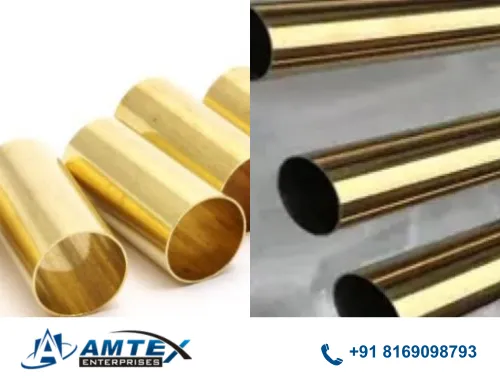 stainless steel gold pipe