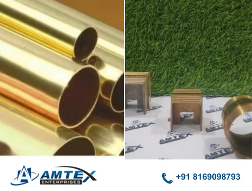 golden steel pipe