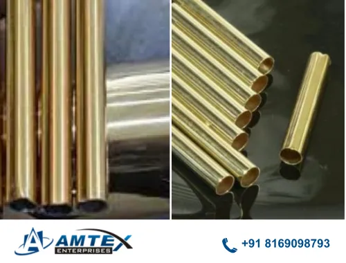 stainless steel gold pipe