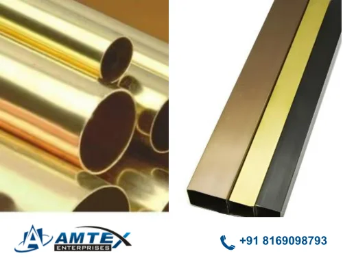 ss gold pipe manufacturer