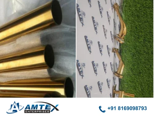  ss gold pipe manufacturer